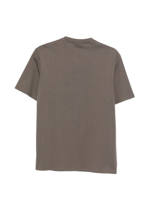 T-shirt uomo Emporio Armani marrone con logo EMPORIO ARMANI | EM004583AF13669M8361
